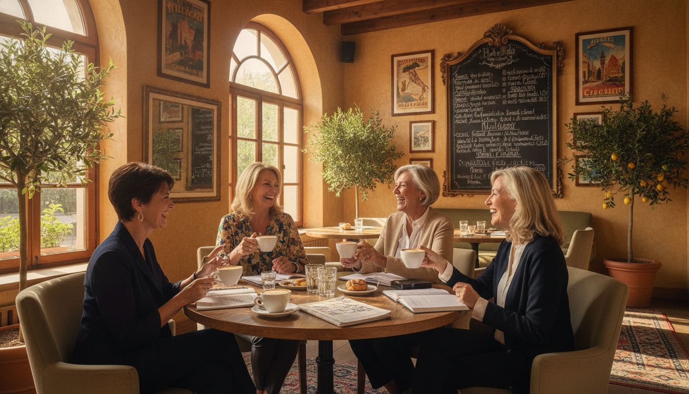 Sprachcafé ab 50: Wie ich beim Italienischlernen Menschen fand