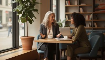 Mentoring ab 50: Karriere teilen, Verbindungen knüpfen
